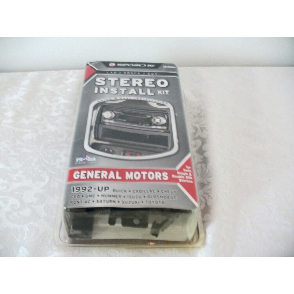 Scosche GMT2049A General Motors 1992-and upStereo Dash Install Kit - NEW™